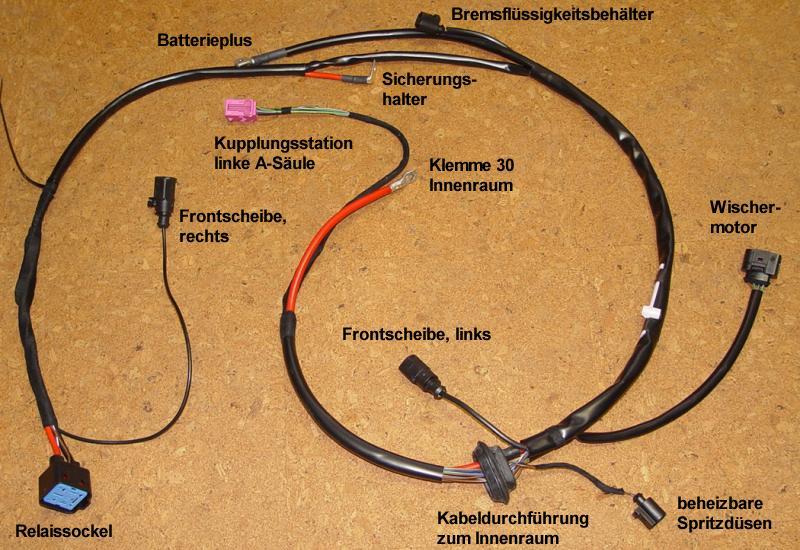 Frontscheibenheizung in Aktion ♨️ VW beheizbare Frontscheibe